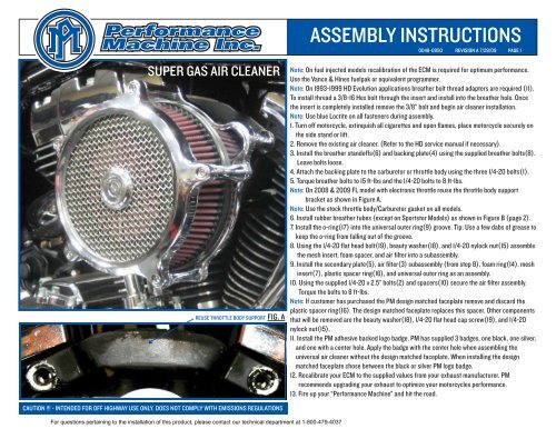 ASSEMBLY INSTRUCTIONS