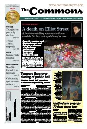A death on Elliot Street - The Commons