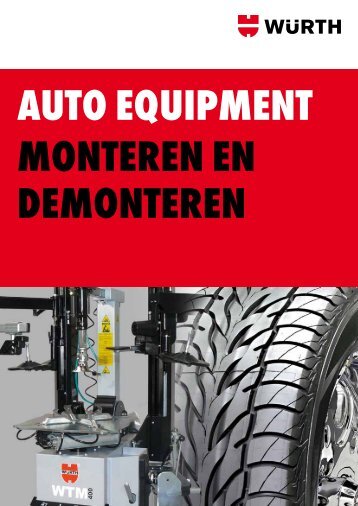 Auto equipment Monteren en demonteren - WÃ¼rth Nederland