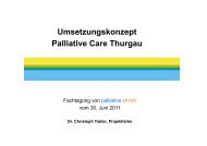 PrÃ¤sentation von Herr Dr. Tobler - palliative zh+sh