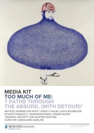 media kit too much of me - Monash University