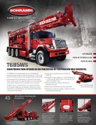 Literatura sobre el T685WS - Schramm Inc.