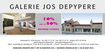 10% - Galerie Jos Depypere