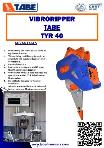 VIBRORIPPER TABE TYR 40