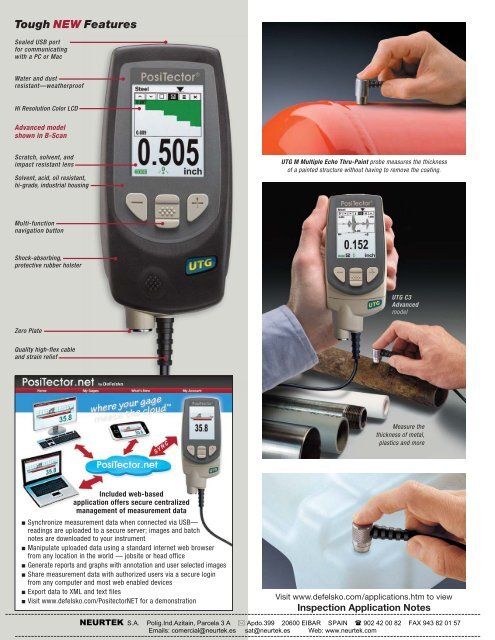 Ultrasonic Thickness Gage - Neurtek