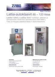 Lattia-autoklaavit 85 â 120 litraa - Teo-Pal Oy