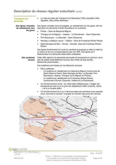 Phase 2 - Communauté d'Agglomération de Niort