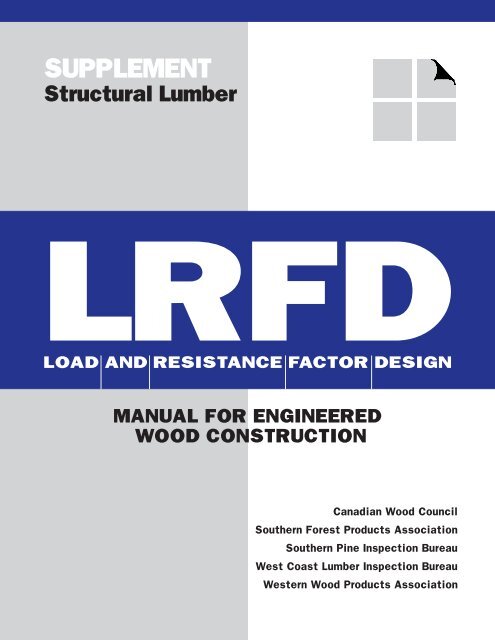 1996 LRFD Supplements - unprotected PDF - American Wood Council