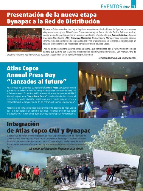 Novedad - Atlas Copco