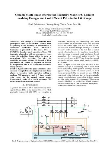 Scalable Multi Phase Interleaved Boundary Mode PFC Concept ...