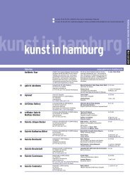 kunst in hamburg - Galerie Ruth Sachse