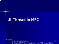 UI Thread in MFC