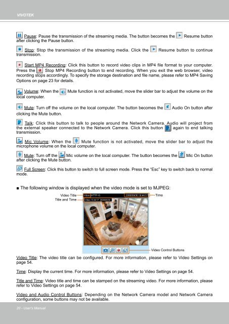 Vivotek FD8161 User Manual - Use-IP