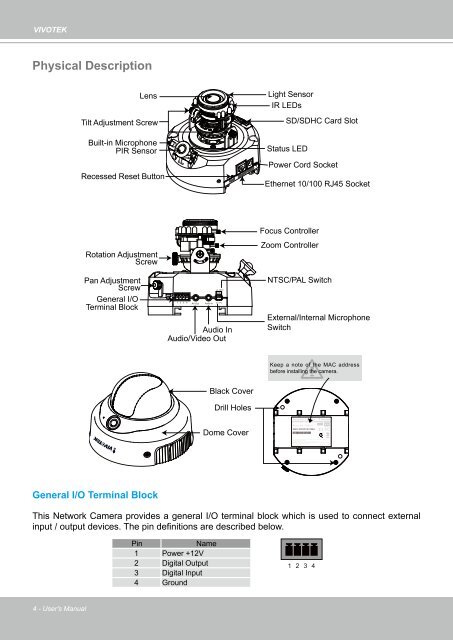 Vivotek FD8161 User Manual - Use-IP