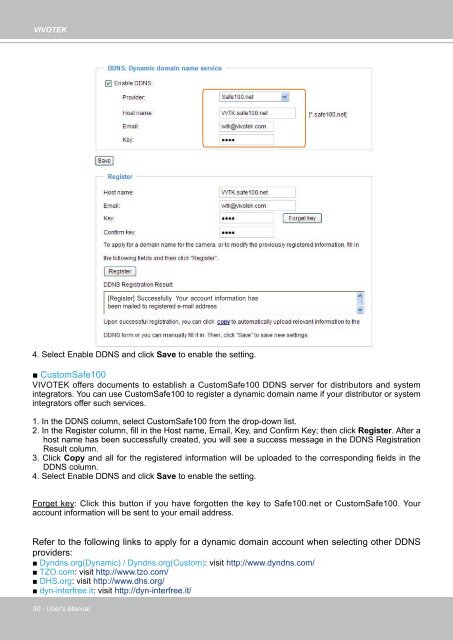 Vivotek FD8161 User Manual - Use-IP