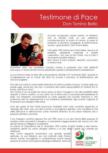 Don Tonino Bello - Caritas Roma