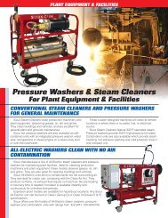 Pressure Washers & Steam Cleaners For Plant Equipment ... - Woma