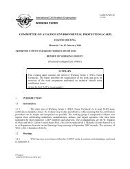 committee on aviation environmental protection (caep) - OBSA