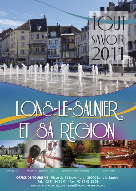 Mise en page 1 - office de tourisme de Lons-le-Saunier