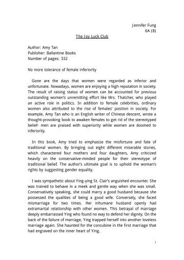 Mother tongue amy tan essay
