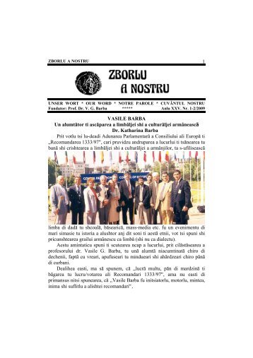 Zborlu a Nostru - TV-Radio Makedonia