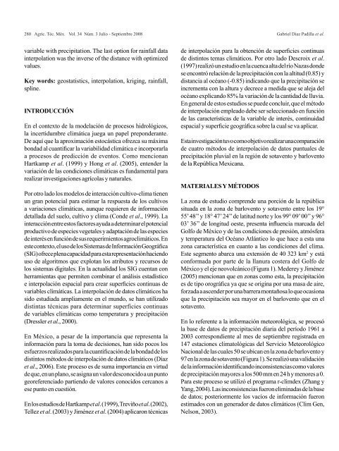 Vol. 34 NÃºm. 3 - Instituto Nacional de Investigaciones Forestales ...