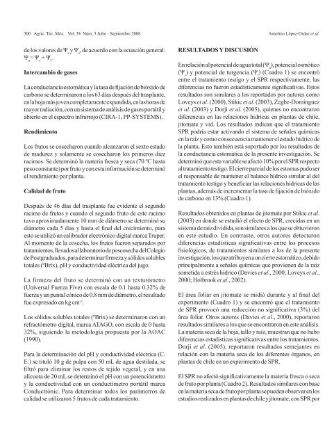 Vol. 34 NÃºm. 3 - Instituto Nacional de Investigaciones Forestales ...