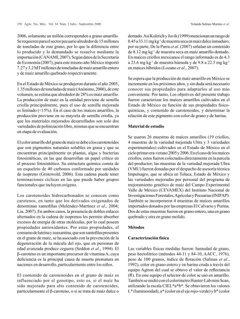 Vol. 34 NÃºm. 3 - Instituto Nacional de Investigaciones Forestales ...