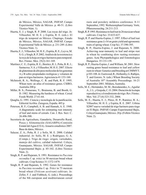 Vol. 34 NÃºm. 3 - Instituto Nacional de Investigaciones Forestales ...