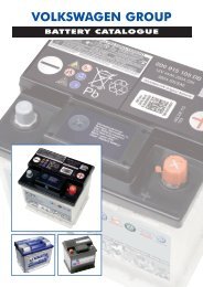 Quantum and Varta Battery Catalogue - Trade Parts Specialists