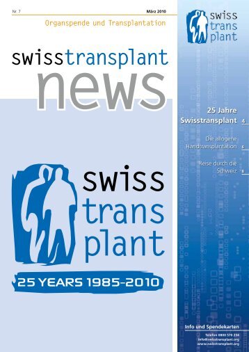 Transplantierte zur TransDia-Tour - Swisstransplant