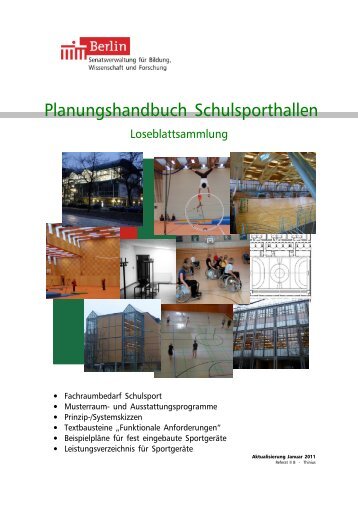 (Loseblattsammlung) Schulsporthallen - Die Vergabeplattform des ...