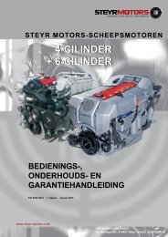 4-cilinder + 6-cilinder 4-cilinder + 6-cilinder - Steyr Motors