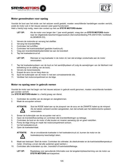 4-cilinder + 6-cilinder 4-cilinder + 6-cilinder - Steyr Motors