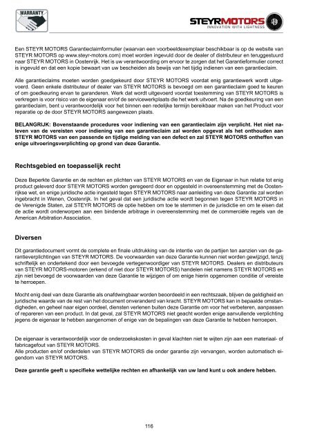 4-cilinder + 6-cilinder 4-cilinder + 6-cilinder - Steyr Motors