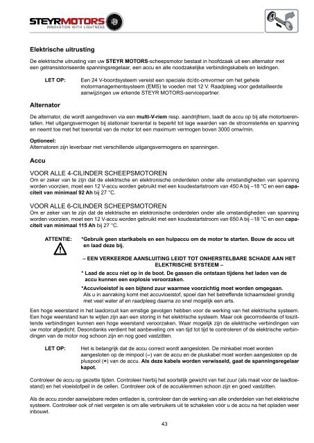 4-cilinder + 6-cilinder 4-cilinder + 6-cilinder - Steyr Motors