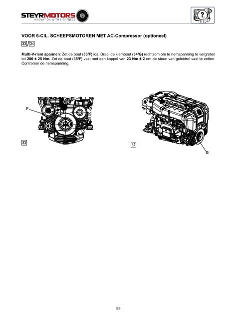 4-cilinder + 6-cilinder 4-cilinder + 6-cilinder - Steyr Motors