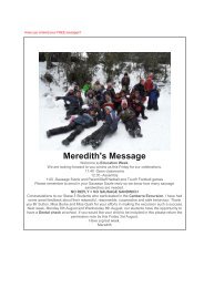 Meredith's Message - Glenroi Heights Public School