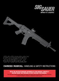 SIG522 Rifle - Sig Sauer