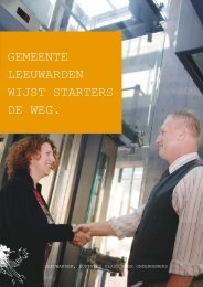 gemeente Leeuwarden wijst starters de weg (PDF, 696 Kb)