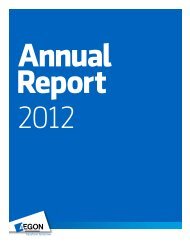Aegon Annual Report 2012
