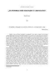 Â¿ES POSIBLE SER SOLDADO Y CRISTIANO? - Escritura y Verdad