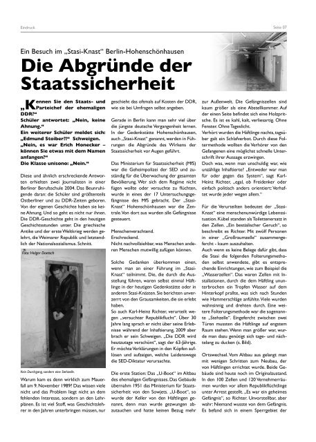 Zeitschrift "Eindruck", EMBA Berlin (PDF-Datei; ca. 4