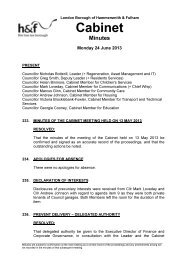 Minutes of the Cabinet Meeting held on 24 June 2013 PDF 80 KB