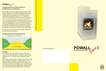 POWALL E - System Sonne GmbH