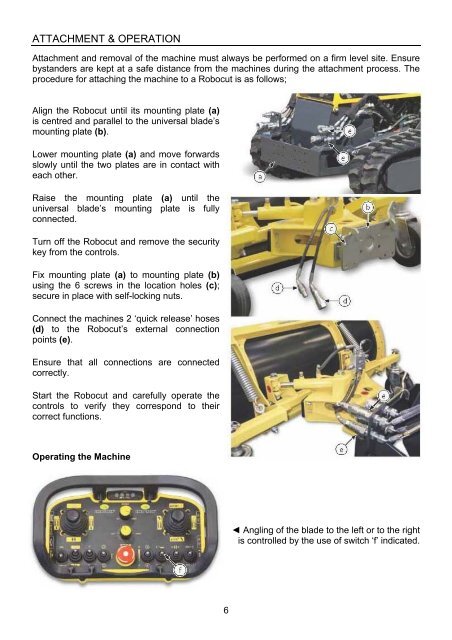 Snow Blade Operator & Parts Manual - McConnel