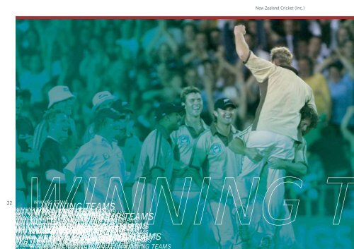 New Zealand Cricket Annual Report 2005 - 2006