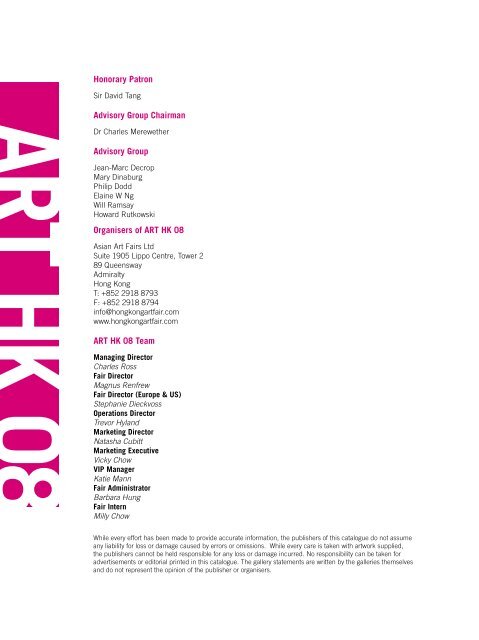 Hong Kong International Art Fair - Art HK