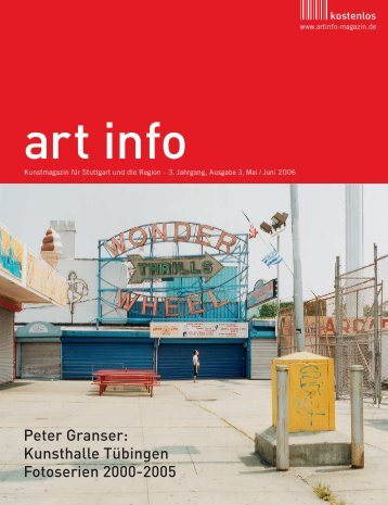 Peter Granser - artinfo-magazin.de