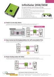 InfiniSolar 2KW/3KW - Voltron
